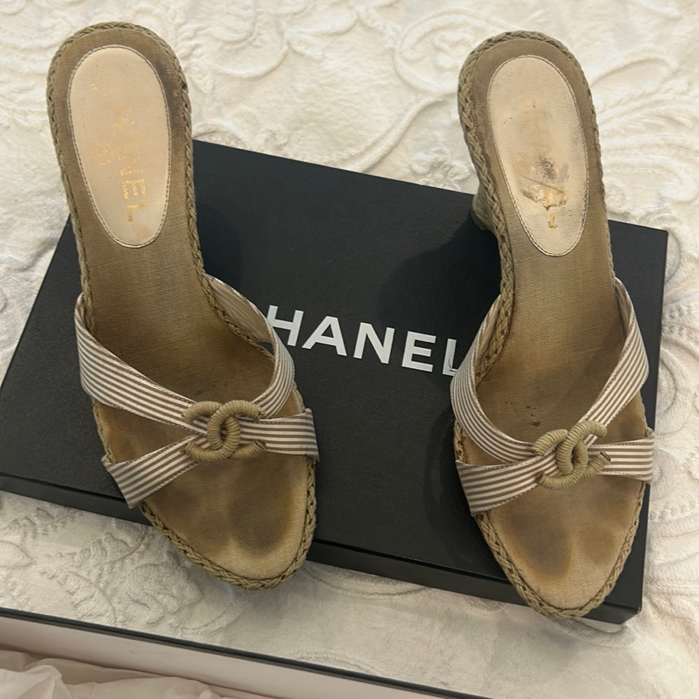 Chanel mules